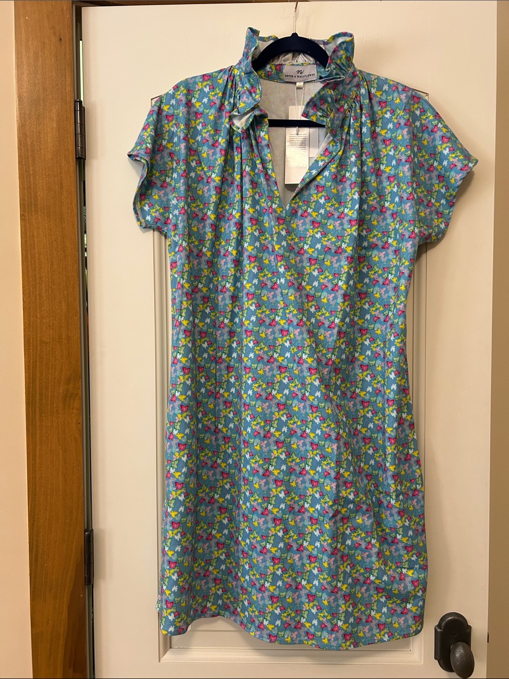 Wallflower NWT Pastel Floral VICKIE Butterfly Dress